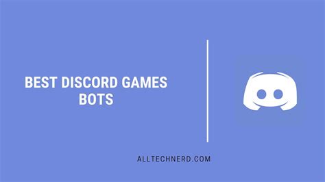 25 Best Discord Game Bots To Add to Your Discord Server.